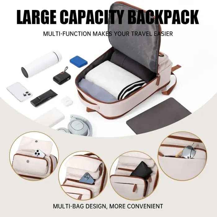 Sac à dos multifonctionnel de voyage de grande capacité