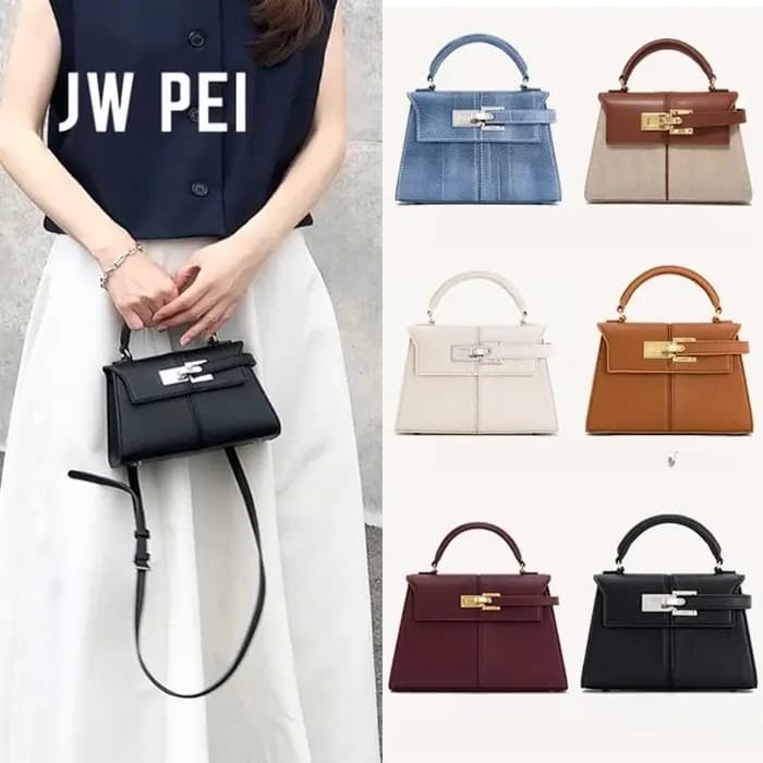 Sac à dumplings JW PEI le plus vendu. Nouveau sac de transport léger et luxueux en daim. Sac à bandoulière pour femme.