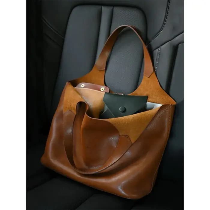 Nouveau sac fourre-tout marron 2026 pour femme