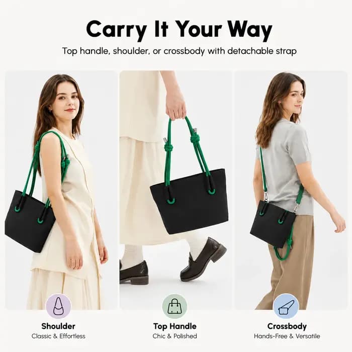 Mini sac fourre-tout pour femme 3L