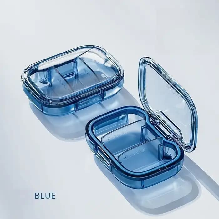 Boîtes à pilules portables de voyage, mini-contenants pour médicaments, distributeur de pilules, boîte de rangement pour pilules, étui pour comprimés, conteneur d'organisation