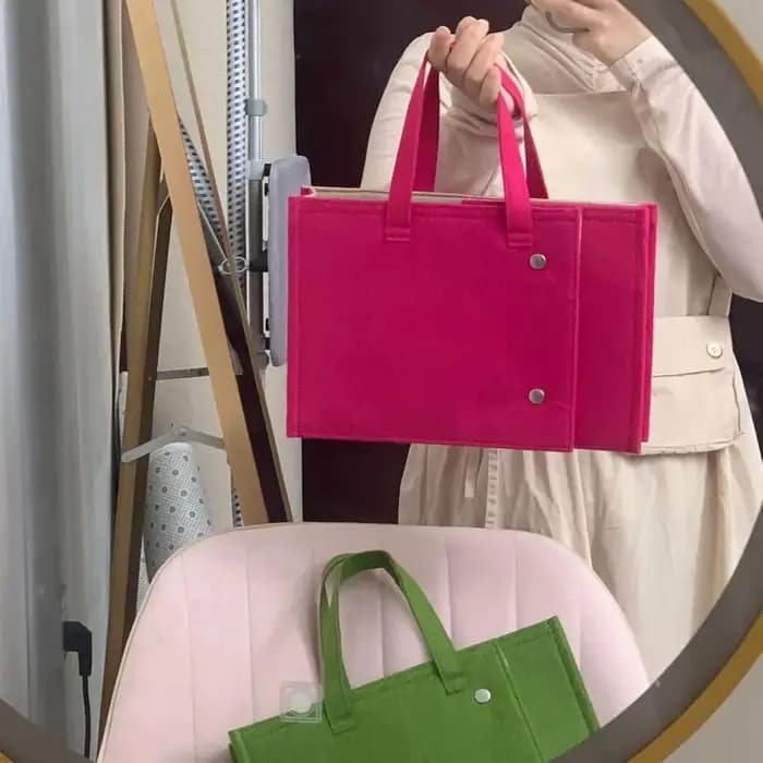 Sac en feutre cadeau créatif