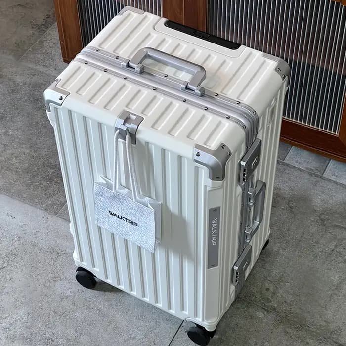 Valise de voyage de luxe et durable avec cadre en aluminium