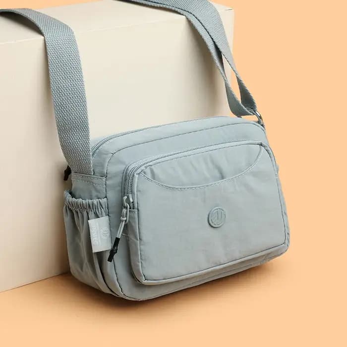 Sac à bandoulière simple en tissu de bœuf à la mode pour femmes