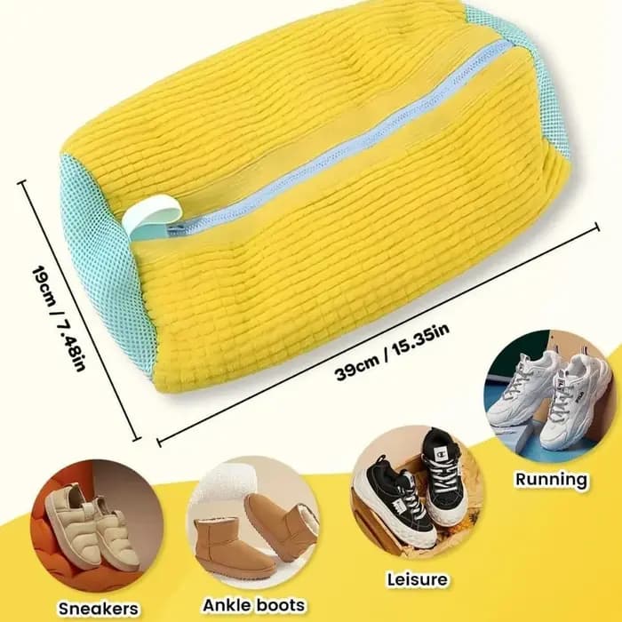 Sac à linge sac de lavage de chaussures filet rembourré protecteur pour fibres moelleuses Polyester sacs