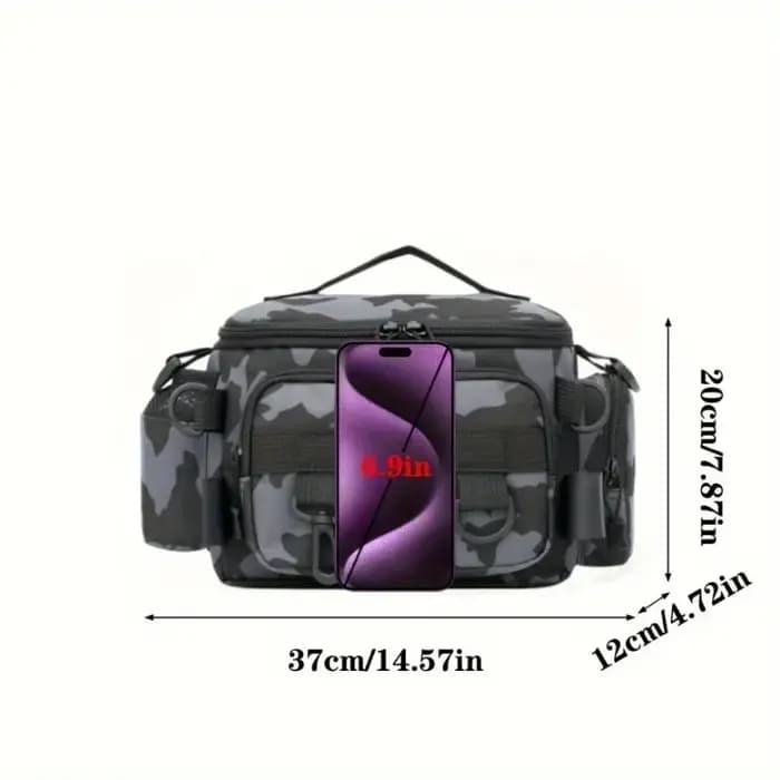 Un sac de pêche pratique - sac banane en toile