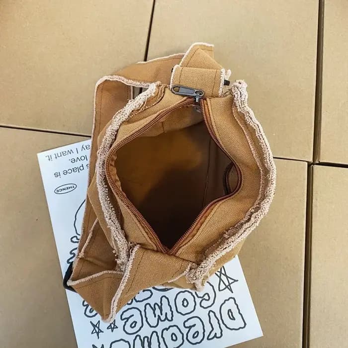 Sac en toile vintage pour homme