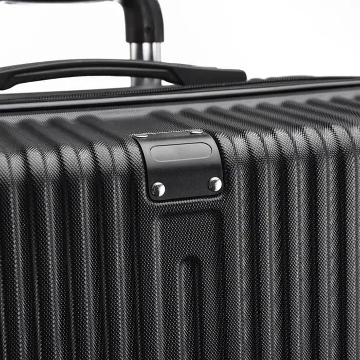 Ensemble de bagages 3 pièces léger et résistant à l'usure avec compartiments internes, roues univers