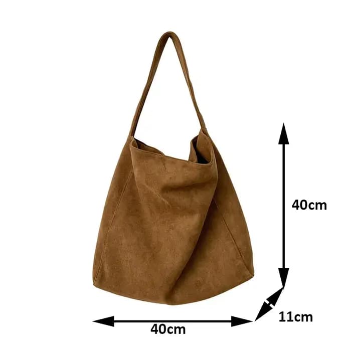 Sac fourre-tout en Faux daim pour femmes