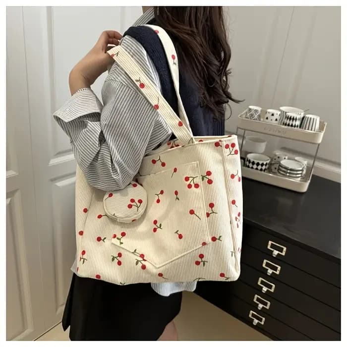 2 sacs fourre-tout (sac fourre-tout + petit sac rond) pour femmes