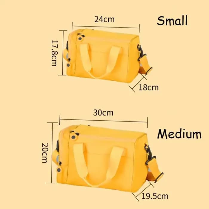 Nouveaux sacs à bandoulière en tissu Oxford imperméable grande capacité Yoga sac de natation sport stockage loisirs sac