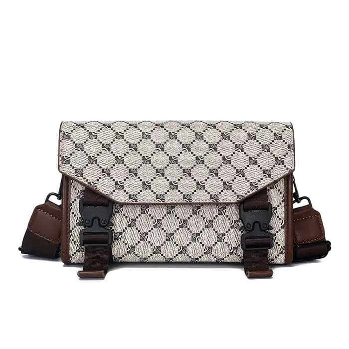 Sac bandoulière classique imprimé pour homme – Sac