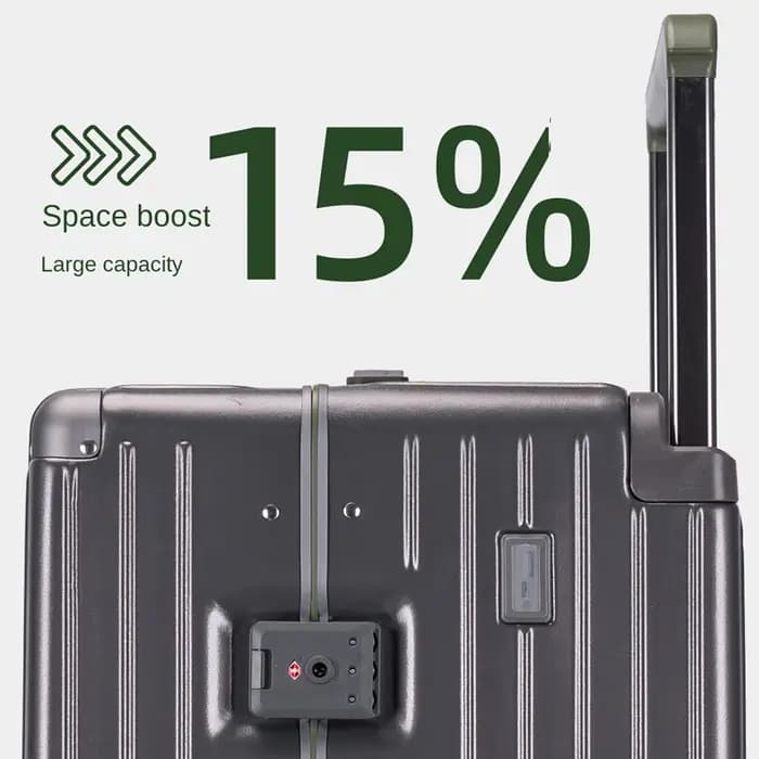 Valise de voyage extra large 30 pouces antichoc avec fermeture éclair