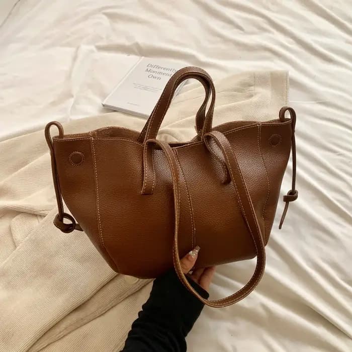 Sac à dos en cuir de grande capacité pour femmes
