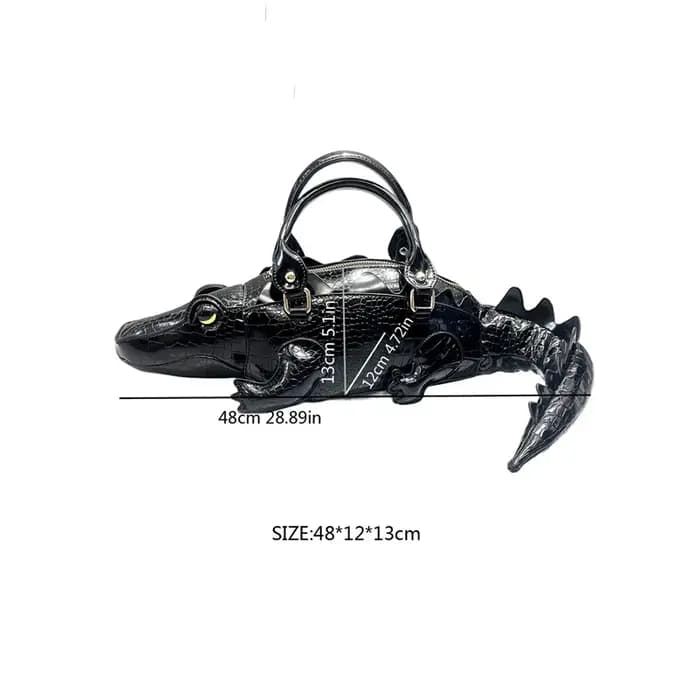 Nouveau sac à main tendance en forme de crocodile pour femmes