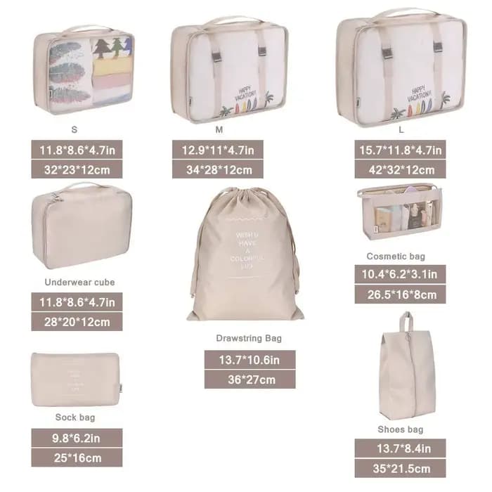 Organisateur de voyage pliant