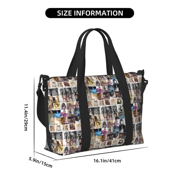 Sac fourre-tout personnalisé Eras Tour pour femme