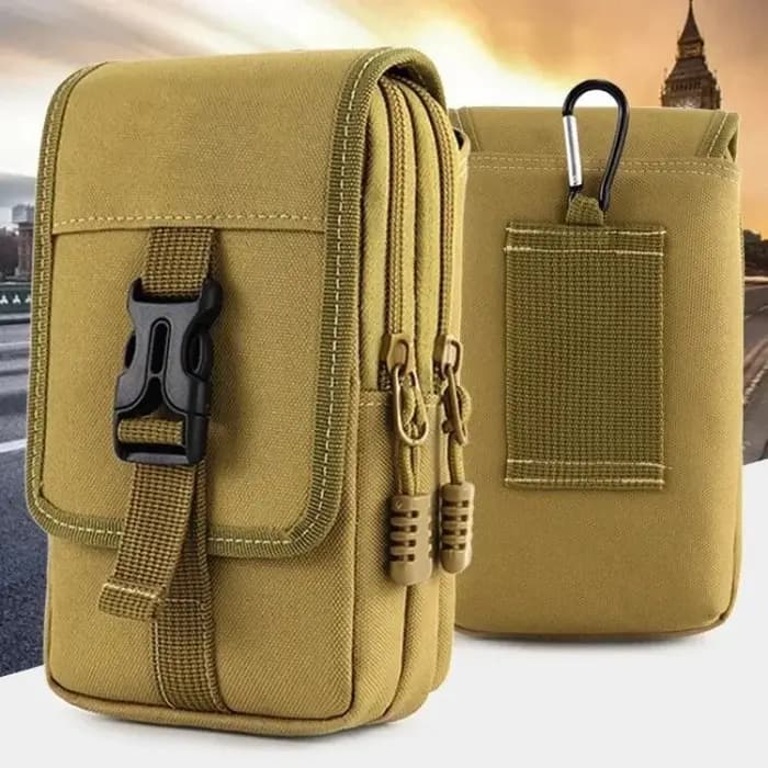 Sac de taille militaire étanche pour hommes