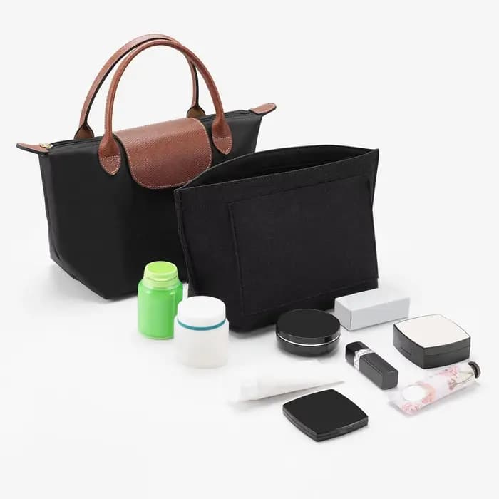 Insert organisateur de sac à main en feutre pour Longchamp Le Pliage L
