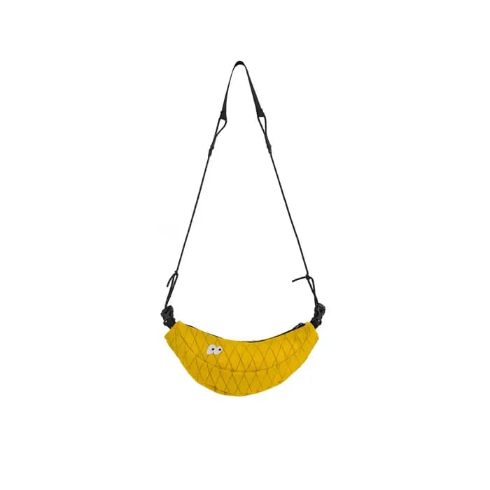 Sac bandoulière décontracté en forme de banane pour téléphone