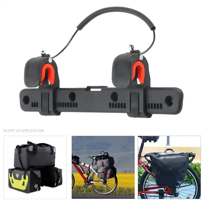 Sangle de fixation réglable pour sacoche latérale de vélo