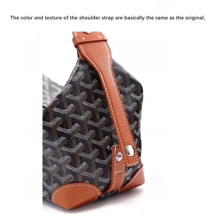 Sangle d'épaule bandoulière pour sac de toilette Goyard Bowling 25