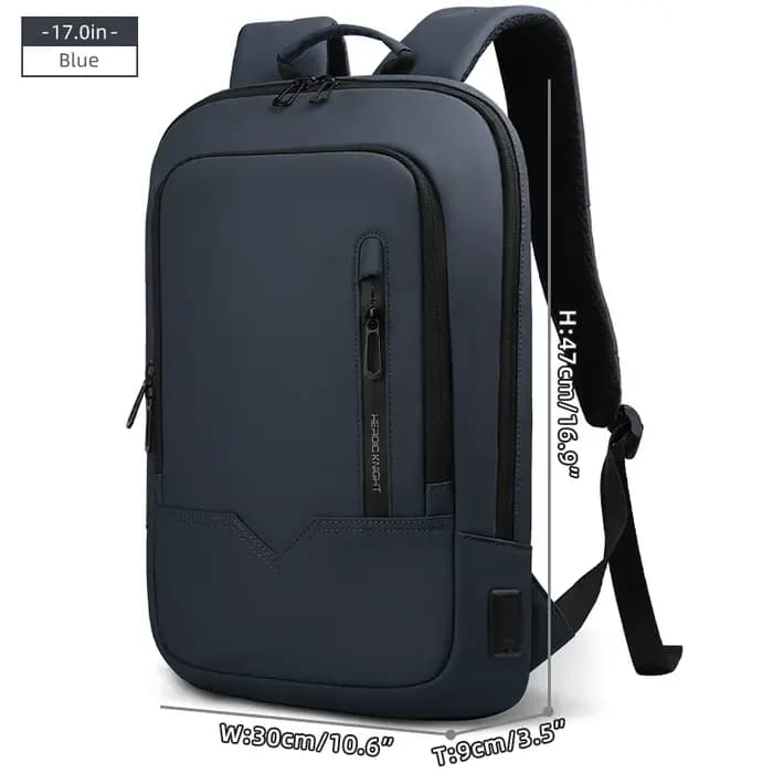 Heroic Knight Business Slim sac à dos hommes 15.6 "17" étanche sac à dos pour ordinateur portable mode multifonctionnel