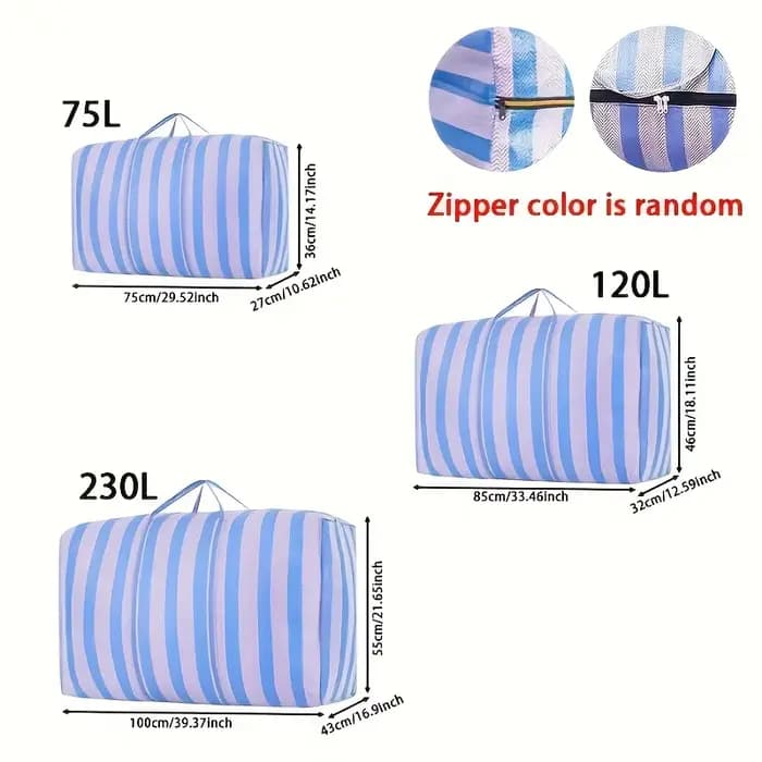 Sac de rangement pour bagages de grande capacité - Capacité accrue