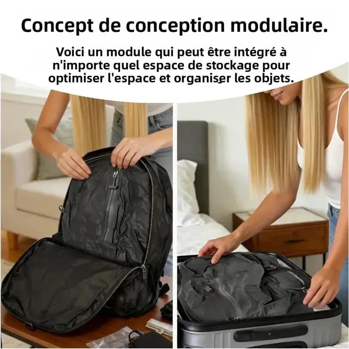 Sacs de compression sous vide en TPU durables et tissu résistant aux déchirures