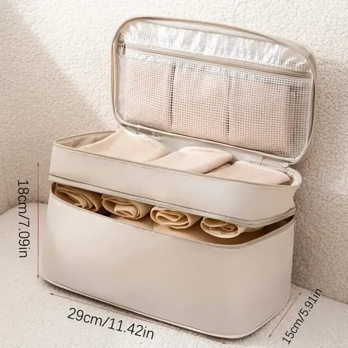Sac de rangement pour sous-vêtements de voyage - Sac