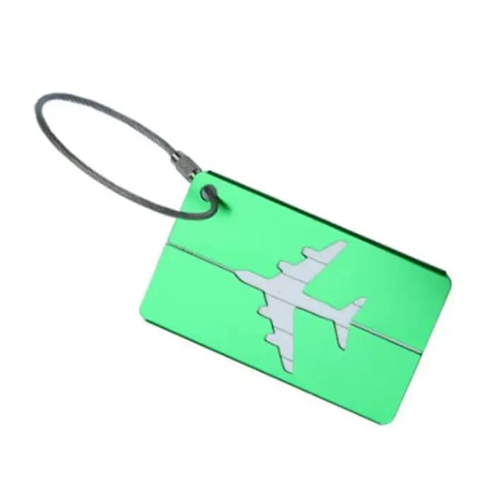 Étiquette de bagage portable en alliage pour délit de vol créatif