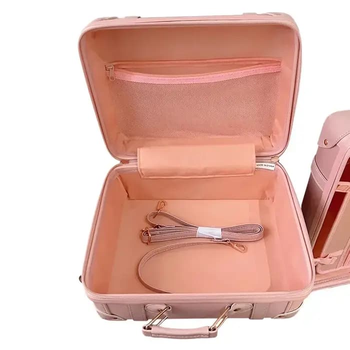 Ensemble de bagages Vintage en cuir pour femmes