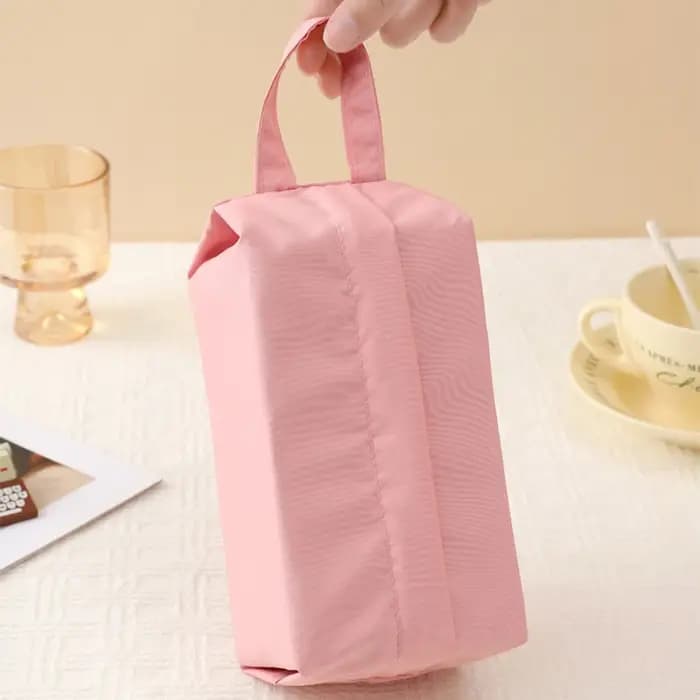 Houseeker Portable sac de rangement de voyage étanche cosmétiques articles de toilette organisateur chaussettes