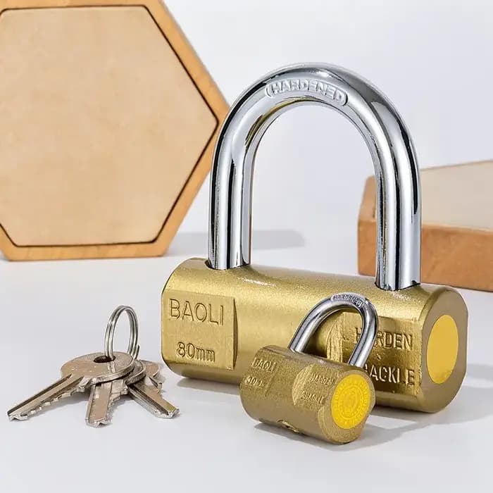 Cadenas, petits cadenas pour bagages, valises, casiers, quincaillerie pour la maison, 30mm-80mm, avec 3 clés, accessoires, cadeau