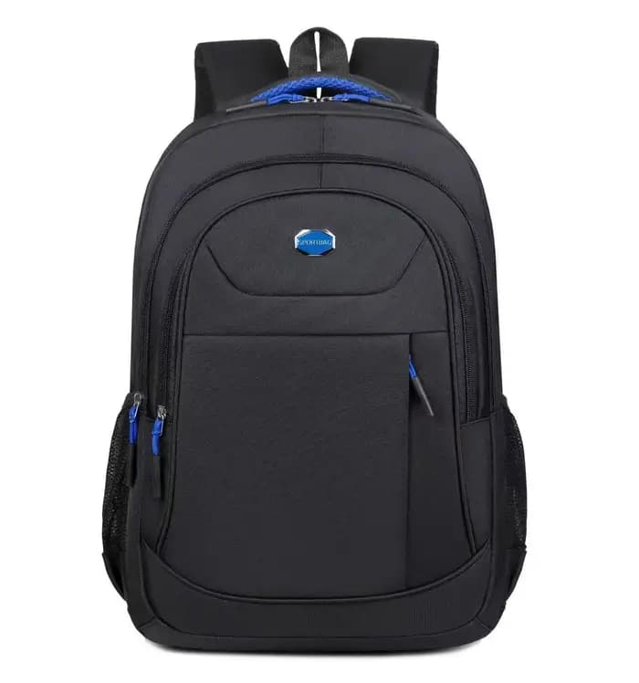 Sac à dos double épaule pour homme et femme - Couleur unie - Voyage d'affaires, déplacements profess