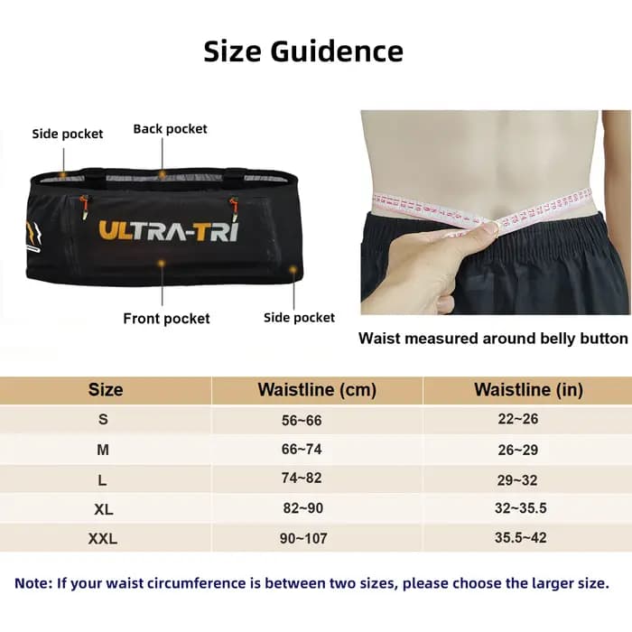TRI hydratation Trail course taille sac hommes femmes sans rebond élastique Invisible Jogging gymnase support pour