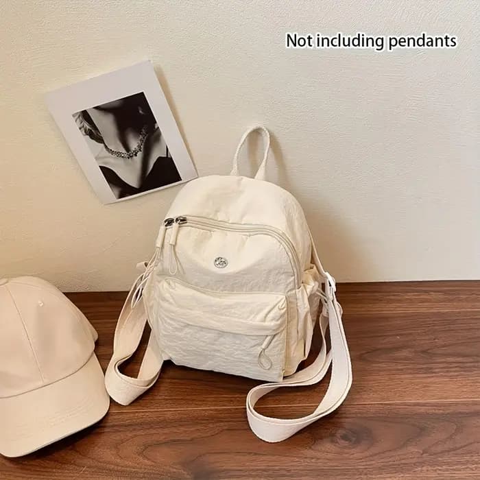 Petit Sac à Dos Polyvalent Nouveau Style Collège Loisirs Sac de Voyage Tendance pour Femmes Édition Coréenne Ins Léger 2026