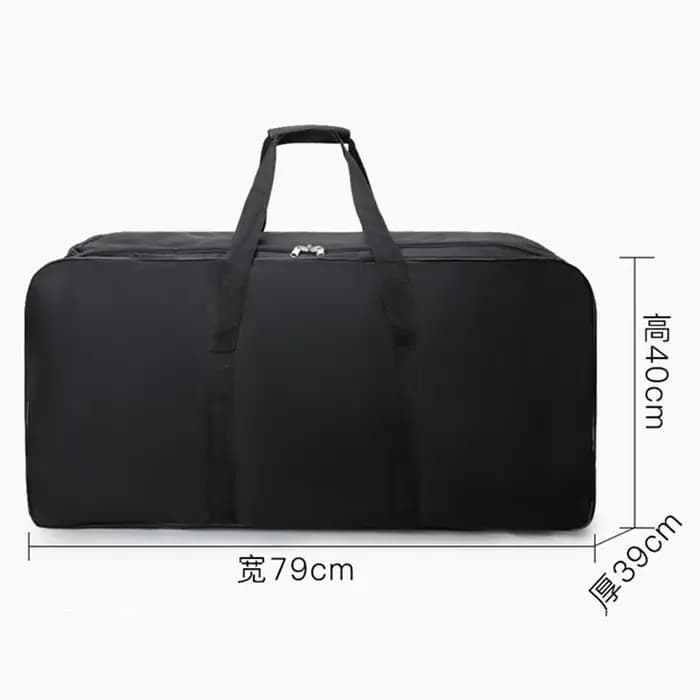 Sac à bagages à roulettes de grande capacité – Sac de voyage léger et étanche avec option portable