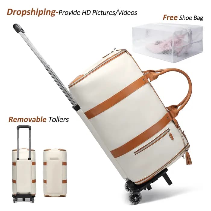 Sac de voyage convertible Luhxe Travel 2.0 avec roulettes