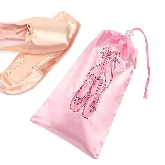 Sac de danse portable en maille respirante pour chaussures
