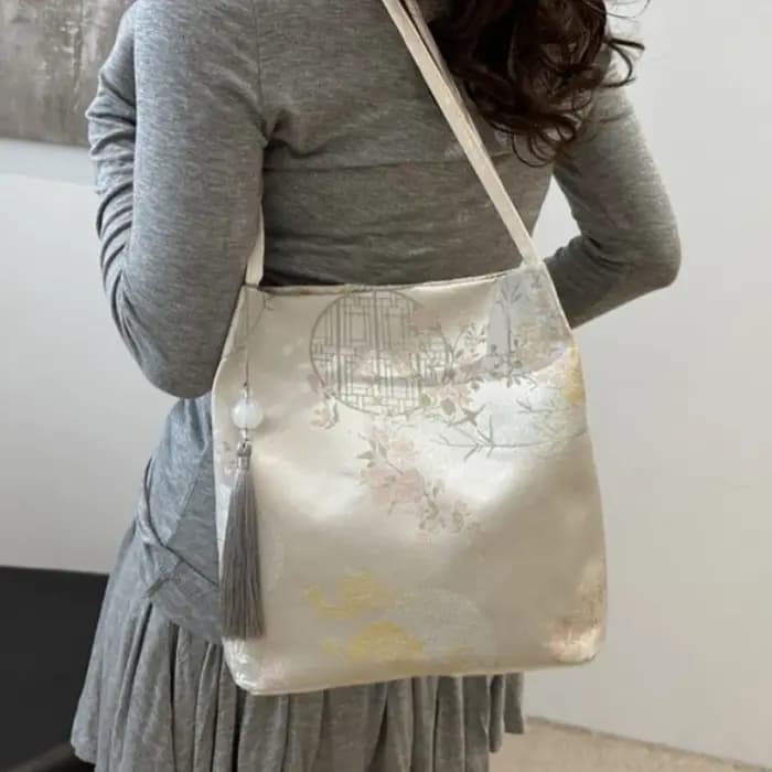 Sacs à bandoulière pour femmes, nouveau tempérament de Style chinois, fourre-tout rétro avancé élégant, mode grande capacité, sacs à main assortis