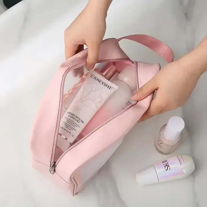 Sac à cosmétiques Transparent pour femmes