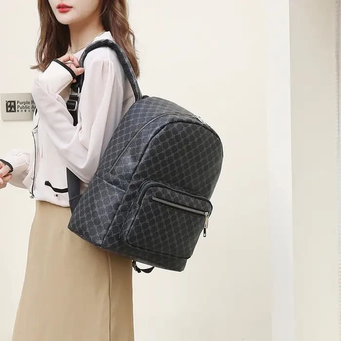 Sacs à dos en cuir multifonctions pour femmes et hommes, sac à dos de luxe, designer Mochila, initié à l'école