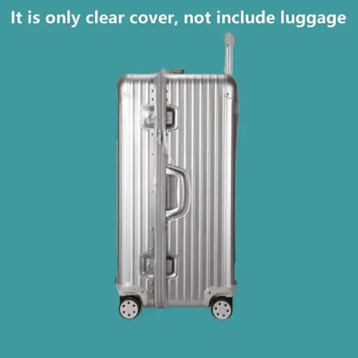 Housse de bagage pour Rimow Original Trunk Plus avec fermeture éclair, housse transparente, étui de protection anti-poussière, PVC résistant à l'usure 33 pouces