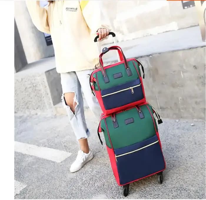 Sac à roulettes de voyage pour femmes