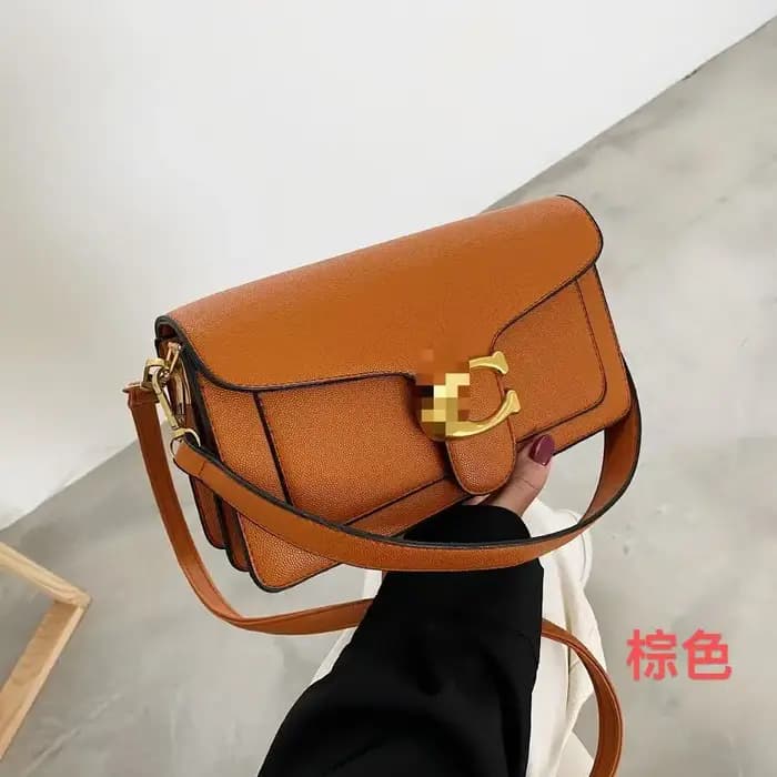 Sac messager carré classique et populaire avec double bandoulière, petit sac carré pour femme, sac à