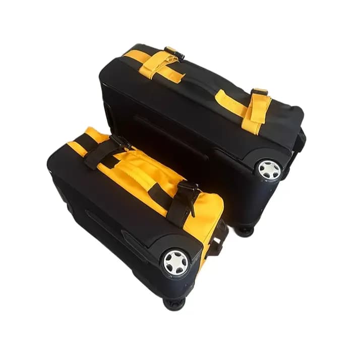 Sac de voyage pliable et étanche – Bagage à roulettes portable à côtés souples