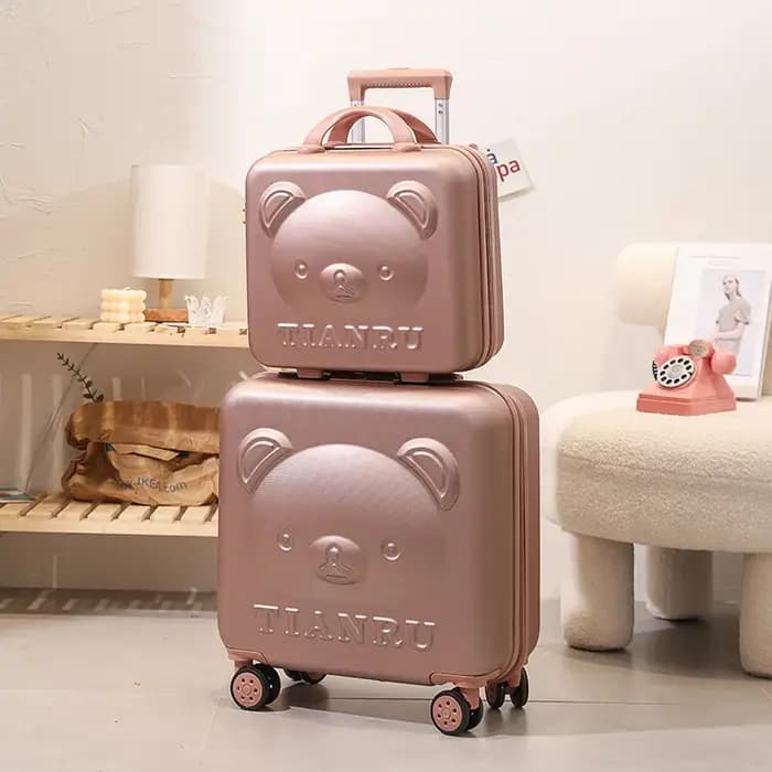 Valise de voyage avec sac à main de 20 pouces