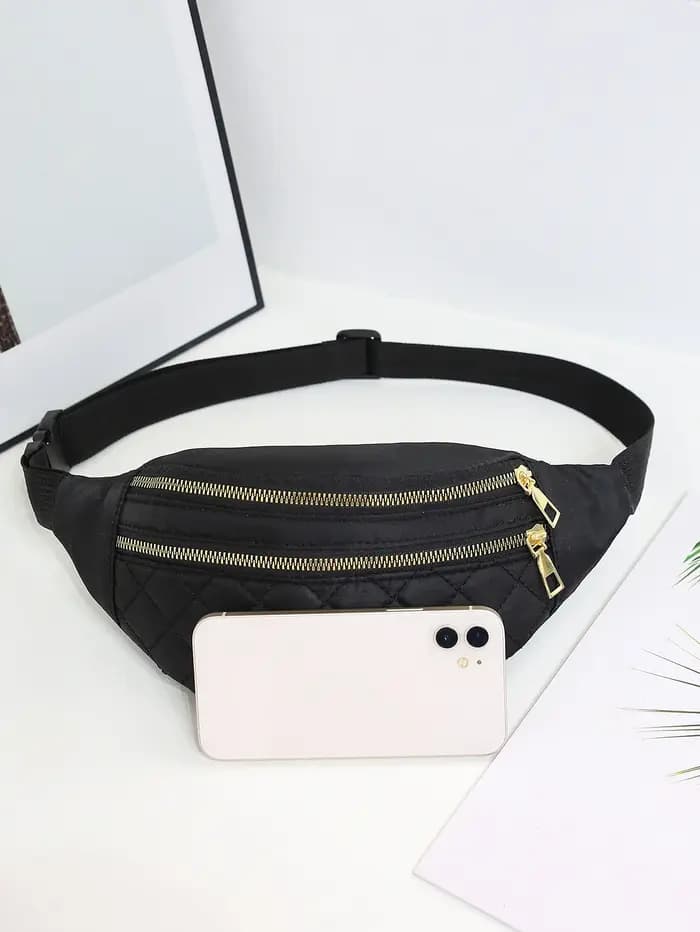Femmes taille sac Fanny Pack poitrine sacs hanche Bum sac dames voyage ceinture sac bandoulière argent pochette