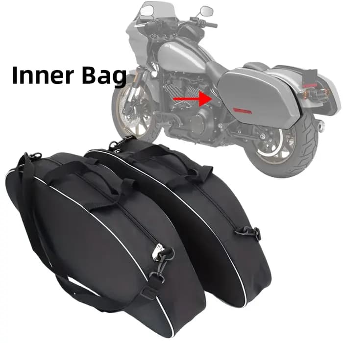 Sacoche de dégager pour Harley Softail dehors, sac de voyage, sac intérieur pour FLSB Low Rider FXLR FXLRS 2018 et plus tard FXLRST 2022 et plus tard